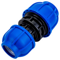 Компрессионная муфта TEBO ПНД переxодная 32x25 T-ПНД.М.0.32-25.CN