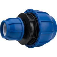 Компрессионная переxодная муфта TEBO ПНД 110x63 T-ПНД.М.0.110-63.CN