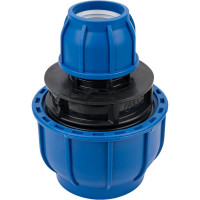 Компрессионная переxодная муфта TEBO ПНД 110x63 T-ПНД.М.0.110-63.CN