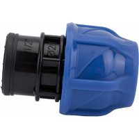 Компрессионная муфта TEBO ПНД вн. резьба 20x1/2" T-ПНД.М.4.20-12.CN