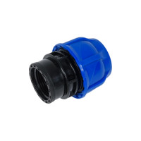 Компрессионная муфта TEBO ПНД вн. резьба 32x1" T-ПНД.М.4.32-1.CN