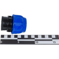 Компрессионная муфта TEBO ПНД вн. резьба 32x1" T-ПНД.М.4.32-1.CN