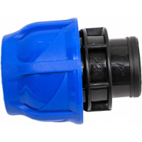 Компрессионная муфта TEBO ПНД вн. резьба 25x1/2" T-ПНД.М.4.25-12.CN