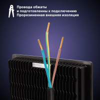 Светодиодный прожектор RITTER серия PROFI 230В 300 Вт 6500К 30000Лм IP65 черный 53413 0