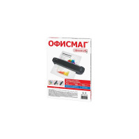 Пленки-заготовки для ламинирования ОФИСМАГ Большого Формата А3, комплект 100 шт, 125 мкм 531449