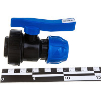 Шаровой компрессионный кран TEBO ПНД 25x3/4" вн. резьба T-ПНД.Кш.4.25-34.CN