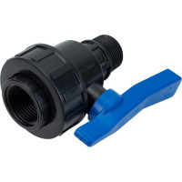 ПНД Кран шаровой компрессионный TEBO 1" ВР/НР T-ПНД.Кш.2.1.CN