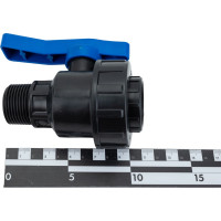 ПНД Кран шаровой компрессионный TEBO 1" ВР/НР T-ПНД.Кш.2.1.CN