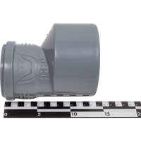 Редукция RTP эксцентрическая ВК ПП 110x75 коробка, серый 36424