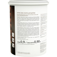 Лазурь для дерева ALPINA Аква (рябина; 0.9 л) 948103483