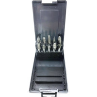 Набор бор-фрез твердосплавных из 10 шт. (A10,C10,D10,E12,F12,G12,J10,L12,M12,N10) х 6 мм Х-образная насечка Sekira 00-00018050