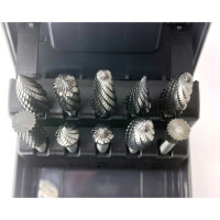 Набор бор-фрез твердосплавных из 10 шт. (A10,C10,D10,E12,F12,G12,J10,L12,M12,N10) х 6 мм Х-образная насечка Sekira 00-00018050