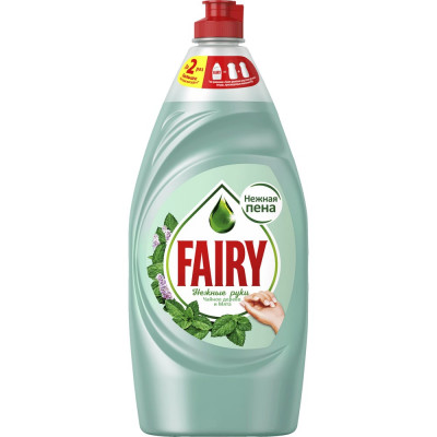 Средство для мытья посуды FAIRY Нежные руки Чайное дерево и мята 900 мл 0001009560 603748