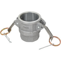 Алюминиевый камлок TITAN LOCK типа D серия "EcoLine", розетка внутренняя резьба BSP 1 1/2", TL150DAL-EL