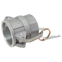 Алюминиевый камлок TITAN LOCK типа D серия "EcoLine", розетка внутренняя резьба BSP 1 1/2", TL150DAL-EL