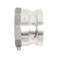 Алюминиевый камлок TITAN LOCK типа А серия EcoLine, ниппель внутр. резьба BSP 3" TL300AAL-EL