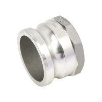 Алюминиевый камлок TITAN LOCK типа А серия EcoLine, ниппель внутр. резьба BSP 3" TL300AAL-EL