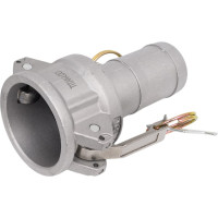 Алюминиевый камлок TITAN LOCK типа С серия EcoLine, розетка с хвостовиком 1 1/2" TL150CAL-EL