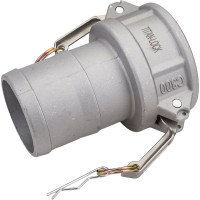 Алюминиевый камлок TITAN LOCK типа С серия EcoLine, розетка с хвостовиком 3" TL300CAL-EL