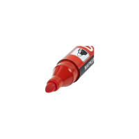 Перманентный маркер BRAUBERG ULTRA MARKER красный, 3.5 мм, с клипом 152205