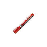 Перманентный маркер BRAUBERG ULTRA MARKER красный, 3.5 мм, с клипом 152205