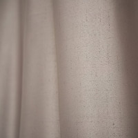 Портьерная штора witerra жаккард однотонный темно-бежевый 135x260 см 1 шт 106289