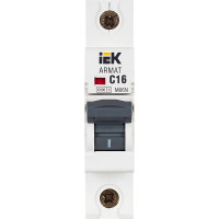 Автоматический выключатель IEK ARMAT M06N 1P C 16А AR-M06N-1-C016