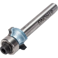 Фреза по дереву кромочная калевочная Profi 6x14Dх5H мм, R2 мм Strong СTФ-1017А0014