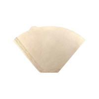 Бумажные фильтры для кофеварки Tatkraft неотбеленные №4, одноразовые, 100 шт. 13735