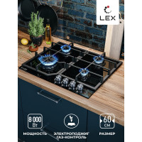 Встраиваемая панель Lex GVG 640-1 BL CHAO000176