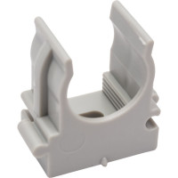Крепежная клипса для монтажа газовым монтажным пистолетом FIXPISTOLS F-CPE16 серая, 100 шт. 2-2-4-4614