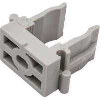 Крепежная клипса для монтажа газовым монтажным пистолетом FIXPISTOLS F-CPE16 серая, 100 шт. 2-2-4-4614