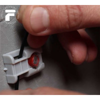 Площадка под стяжку для монтажа газовым пистолетом FIXPISTOLS f-cte серая, 100 шт. 2-2-4-4720