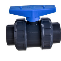 Кран шаровой AQUAVIVA AQVBVD050 НПВХ общего применения d 50мм с муфтовым окончанием 48017