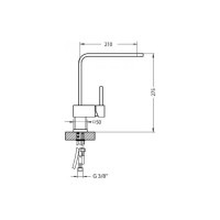 Смеситель для кухни ALVEUS LAGUNA MONARCH COPPER 1134830