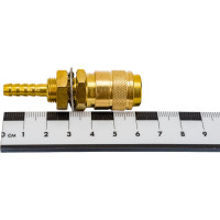 Соединитель Tig быстросъемный FA3045 6 мм к горелке TIG WP 17-18-26 GROVERS BK-500.3045