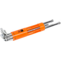 Набор шестигранных ключей Torx (T10-T50 мм, 8 штук) NEO Tools 09-524