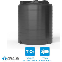Емкость Акватек PATV 3000 OPTIMA черный (Д) 2-16-3004