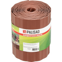Садовый бордюр PALISAD 15x900 см, коричневый PALISAD 64484