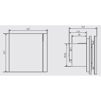 Вытяжной вентилятор Soler&Palau Silent-300 CZ Silver Design-3C Plus 03-0103-196