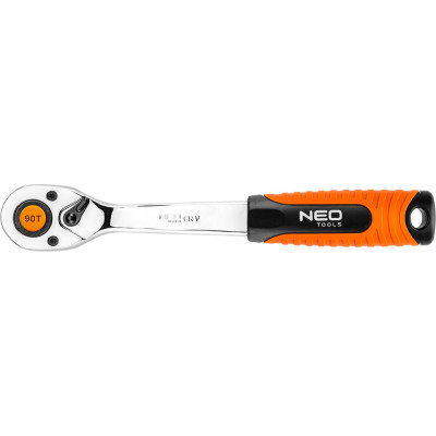 Трещоточный ключ NEO Tools 1/2 90 зубов 08-536
