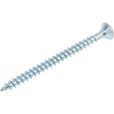 Саморез универсальный МЕТАЛЛСЕРВИС 3,5x45 мм, белый цинк, 200 шт. МС 1268361