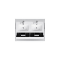 Мебельная раковина AM.PM SPIRIT 2.0 120 см, встроенная M70AWCD1202WG