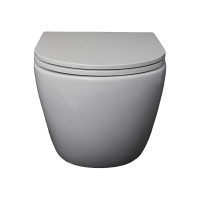 Подвесной унитаз Cerutti SPA SELLA Aria 490х360х325, безободковый 7183