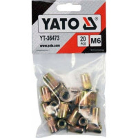 Резьбовая заклепка YATO сталь М6 20 шт YT-36473 394936473 092 1