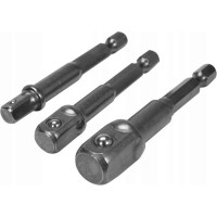 Набор адаптеров 3 шт 1/4", 3/8", 1/2" YATO YT-04685
