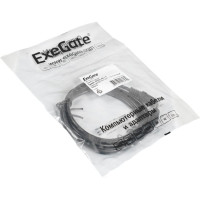 Звуковой удлинитель ExeGate EX-CCA-42-1.5 3.5mm Jack M 3.5mm Jack F, 1,5м, позолоченные контакты 284943