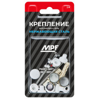 Крепление для унитаза к полу и писсуара MPF ПРЕМИУМ (нерж) (белое, хром, золото) ИС.131594