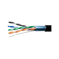Сетевой интернет кабель витая пара SUPRLAN медный экранированный Premium FTP Cat.5e 4x2x0,51 Cu PE внешний 305м 01-1010-4