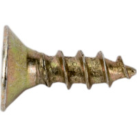 Шуруп крепежная техника желтый цинк, 3,5x12 100 шт. 11314